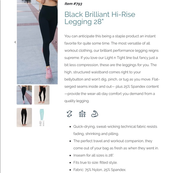 Zyia Brilliant Leggings Other - Zyia Brilliant Leggings